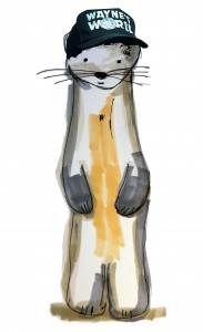 wayne weasel from ottersandweasels