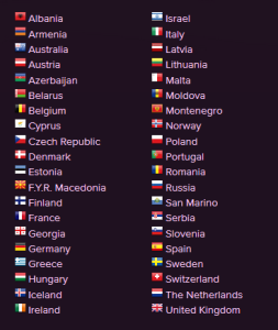 esc eurovision 2015 contestants